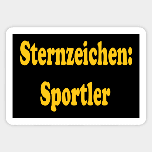 Sternzeichen: Sportler Sticker